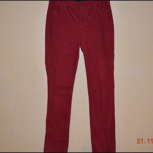 Vintage High Waisted Red Jeans